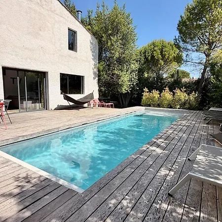 A Villetelle, 20 Mn Des Plages Villa *